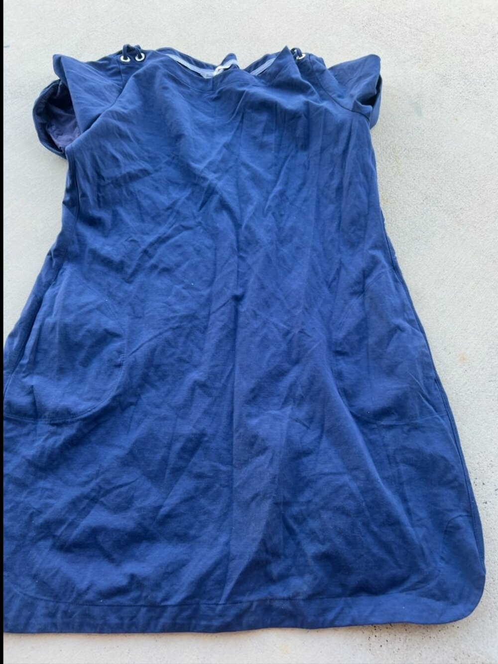Tommy Bahama‎ large blue dress - Picture 2 of 10